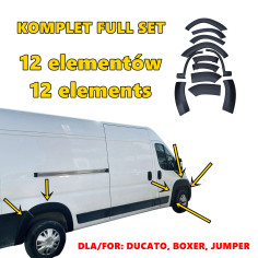 ENSEMBLE D'EXTENSIONS DE PASSAGE DE ROUE FIAT DUCATO...