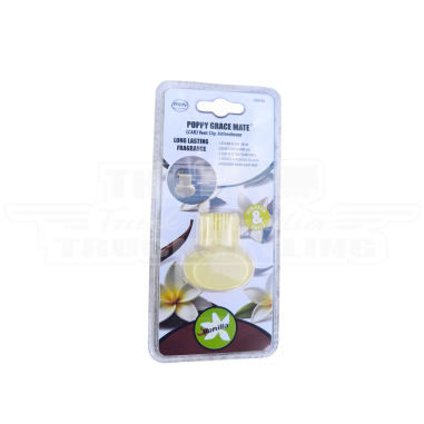 DÉSODORISANT D'AIR AU POPPY VANILLA SUR UNE GRILLE