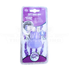 POPPY LAVENDER CAR VENT AIR FRESHENER ON A GRID