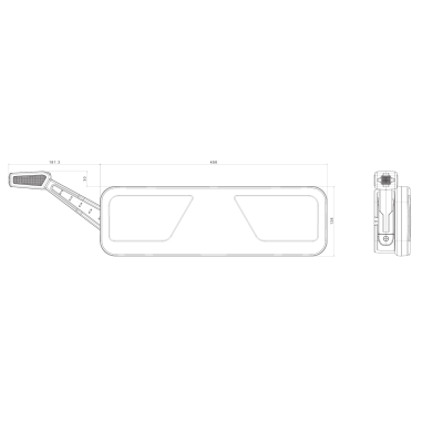 LEVE ZADNI SVETLO  FRISTOM FT-700-066 L LED