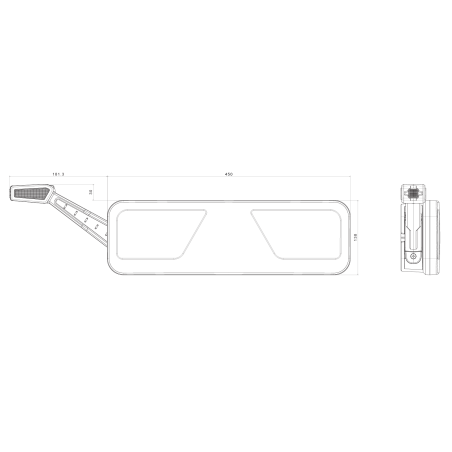 LEVE ZADNI SVETLO  FRISTOM FT-700-066 L LED