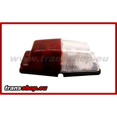 SVJETILJKA SA DVOSTRUKIM PLAMENIKOM, SVJETILJKA SA DVIJE ŽARULJE, BIJELA I CRVENA 2