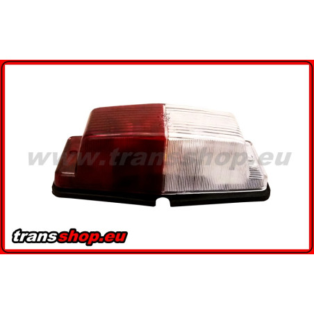 Double burner white-red budget price light