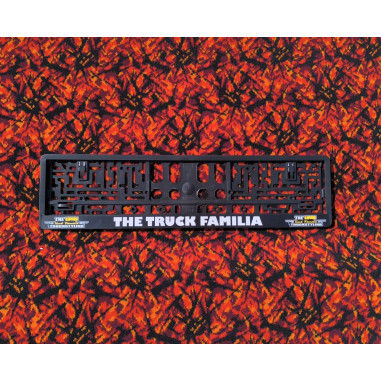 CADRE DE PLAQUE D'IMMATRICULATION TRUCKSTYLING THE TRUCK FAMILIA