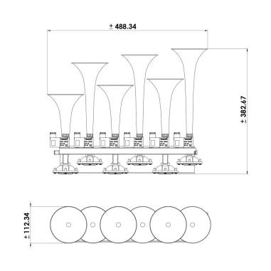BASURI FANFARA 5.0 BABY SHARK 24 MELODÍAS