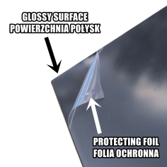 DO DAF XG XG+ CZARNE BOCZNE SZYBY WNĘKI OKNA SYPIALNEGO 2