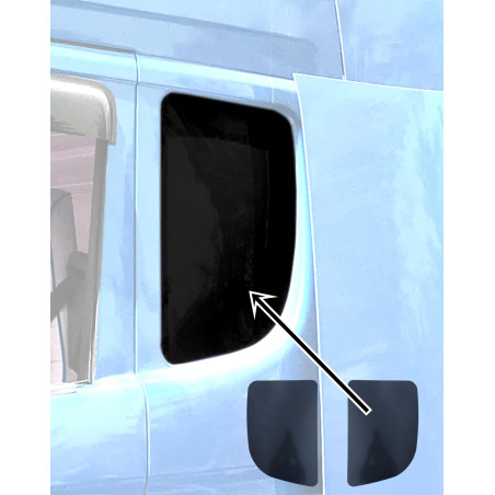 VOOR SCANIA 4/R STREAMLINE ZWARTE ZIJGLAS SLAAPRAAMUITSPARINGEN