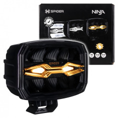 LED DALKOVE SVěTLO X-SPIDER NINJA oválný L3443