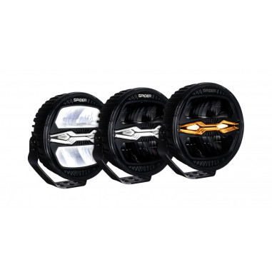 L3442 FARO ANTERIORE A LED X-SPIDER NINJA rotondo
