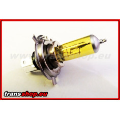 BOMBILLA DE FARO H4 AMARILLO 24V 70W