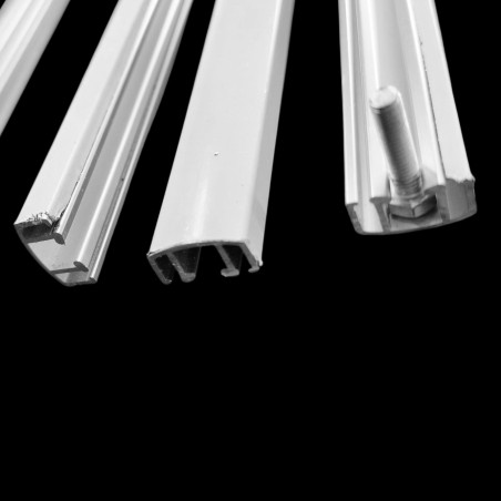 MUD FLAP MOUNTING KIT: 4 x aluminum strip