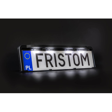 License plate frame with lighting FT-264 LED M15