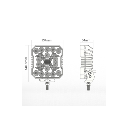 X-SPIDER 1 WORK LAMP L0194