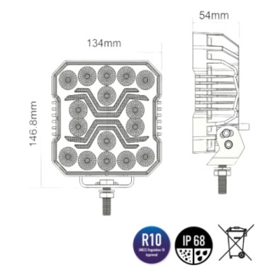 LAMPE DE TRAVAIL X-SPIDER 1 L0194