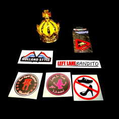 SET DE PRODUCTOS: 5 PEGATINAS + AROMA PARA COLGAR + AROMA...