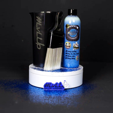 LvLUp TIRESHINE BLUE SPARK GLITTER 250ML...