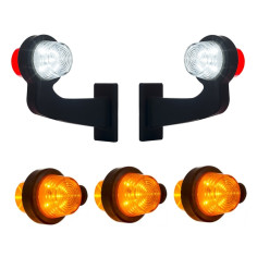 KIT LAMPADE PARAURTI A LED STILE HOLLAND