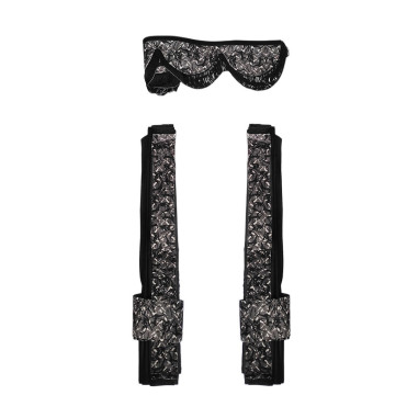 DEENSE SET: GRIJZE PLUCHE GORDIJNEN + ROLLEN +...