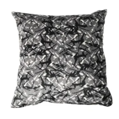 DEENSE SET: GRIJZE PLUCHE GORDIJNEN + ROLLEN +...