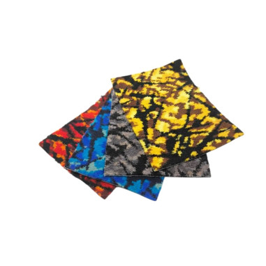 ÉCHANTILLONS DE MATÉRIAUX EN PELUCHE DP02