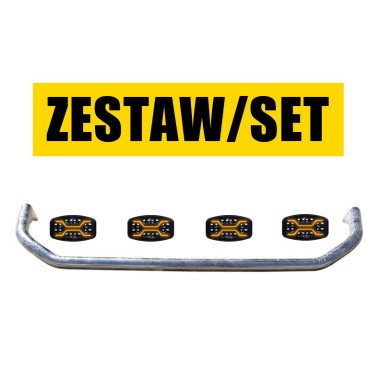 KÉSZLET: TETŐCSŐ DAF XG-HEZ + 4x FOCUS LÁMPA