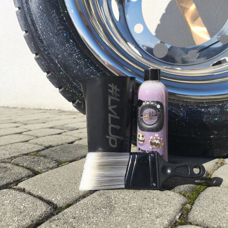 LvLUp TIRESHINE BRILLO ROJO BRILLO 250ML PREPARACIÓN PARA EL CUIDADO DE NEUMÁTICOS