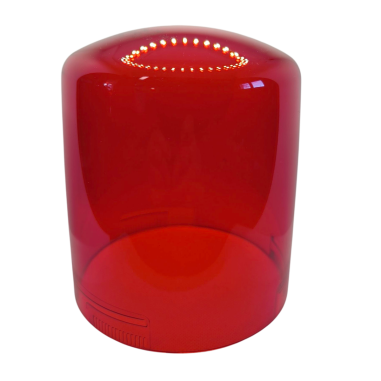 SET: HELLA KL7000 FLASH LAMP + DECORATIVE RED...