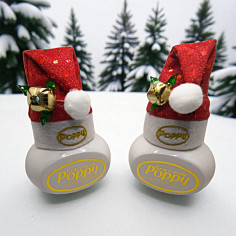 POPPY CHRISTMAS SET JASMIN: 2X AIR FRESHENER + 2X SANTA...
