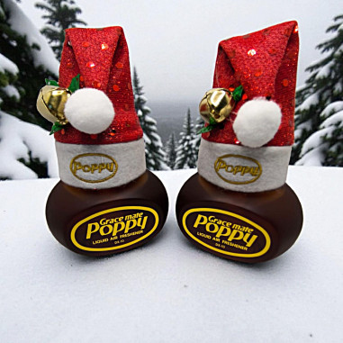 POPPY CHRISTMAS VANILLA SET: 2X AIR FRESHENER +...