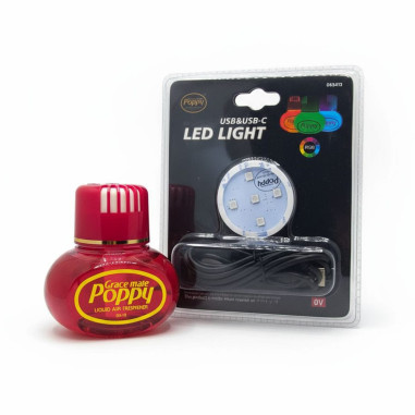 SADA POPPY CHERRY: OSVĚŽOVAČ VÁNOK + USB A...