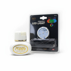 SET POPPY JASMIN: AMBIENTADOR + ILUMINACIÓN USB Y USB-C