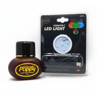 SET POPPY VANILLA: DEODORANTE + ILLUMINAZIONE...