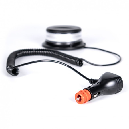 LAMPADA FLASH A LED PICO MAGNETICA 12/24V VERSIONE BASSA