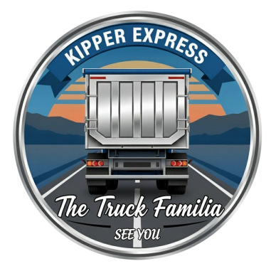 AUTOCOLLANT "KIPPER EXPRESS" 8 CM