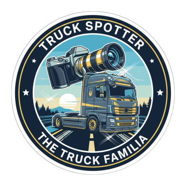 NAKLEJKA "TRUCK SPOTTER" 8CM