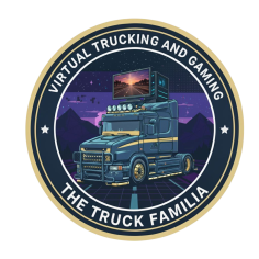 NALJEPNICA "VIRTUAL TRUCKING"  8 CM