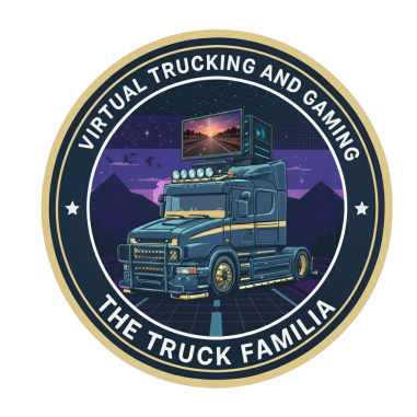 NALJEPNICA "VIRTUAL TRUCKING"  8 CM