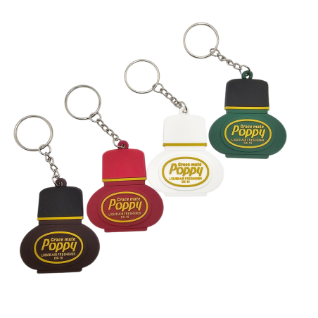 KEYRING "POPPY CHERRY"