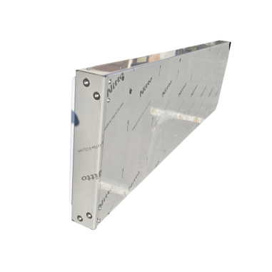 KLASSIEKE RECLAME DAKBANNER VACUM 137x40x11cm