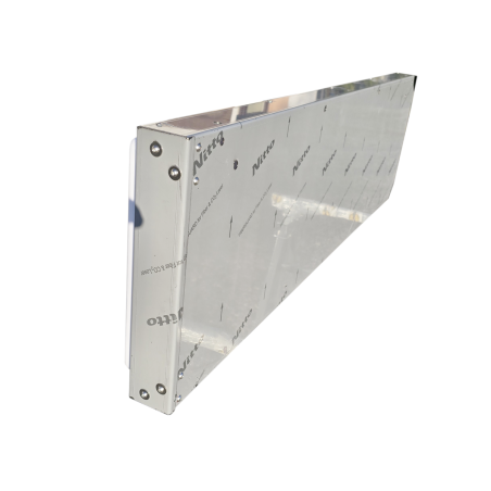 KLASSIEKE RECLAME DAKBANNER VACUM 137x40x11cm