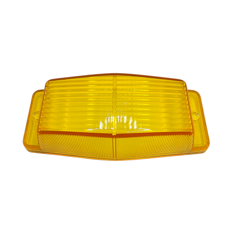 ORANGE LAMPSHADE FOR DOUBLE BURNER