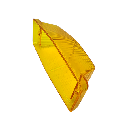 ORANGE LAMPSHADE FOR DOUBLE BURNER