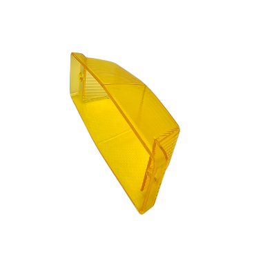 YELLOW LAMPSHADE FOR DOUBLE BURNER