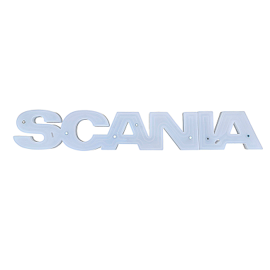 SOCLE EN PLASTIQUE POUR INSCRIPTION SCANIA