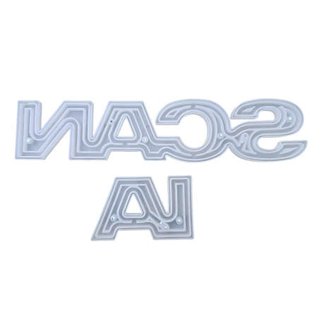 BASE DE PLÁSTICO PARA INSCRIPCIÓN SCANIA