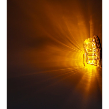 OMNIUS DOUBLE BURNER LAMPA VIT LAMPSKÄRM/ORANGE...