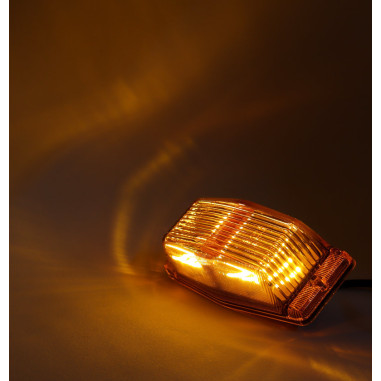 LAMPADA LED ARANCIONE DOUBLE BURNER OMNIUS