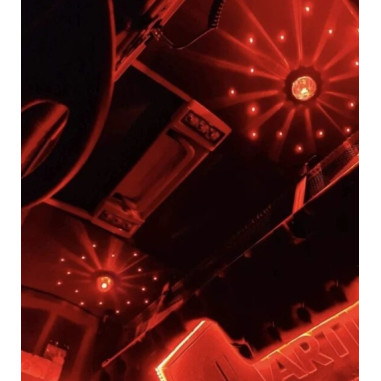 OMNIUS VATTENMELON GLAS INOMHUSBELYSNING BORDELL