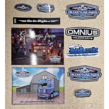 Go-in-style.nl PACK D'AUTOCOLLANTS