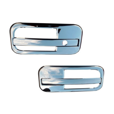 DAF XF E6 door hanlde cover inox chrome 3D